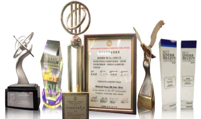 Wellcall management receiving industry awards