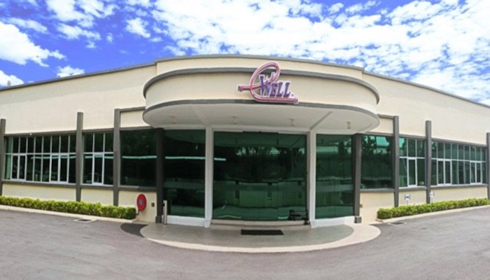 Wellcall manufacturing headquarters in Pusing, Perak